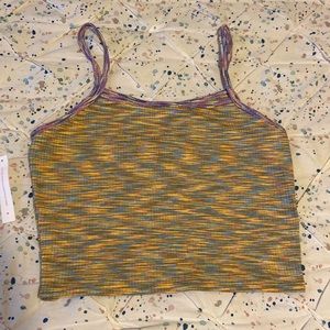 Lisa Says Gah cropped tank top